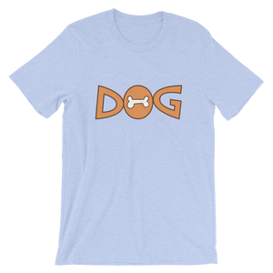 -DOG- Kurzärmeliges Unisex-T-Shirt