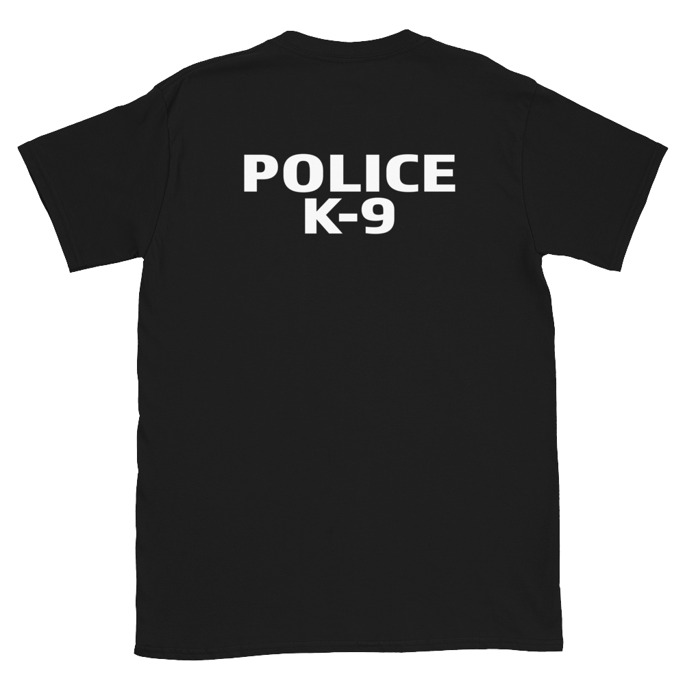 -POLICE K-9- Kurzarm-Unisex-T-Shirt