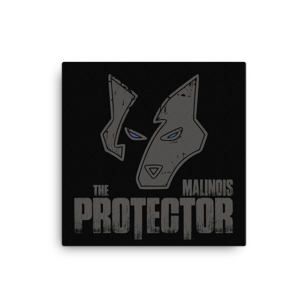 -THE PROTECTOR MALINOIS- Leinwand