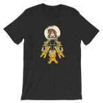 -Weihnachtshunde- Kurzärmeliges Unisex-T-Shirt