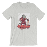 -DOG WARRIOR- Kurzärmeliges Unisex-T-Shirt