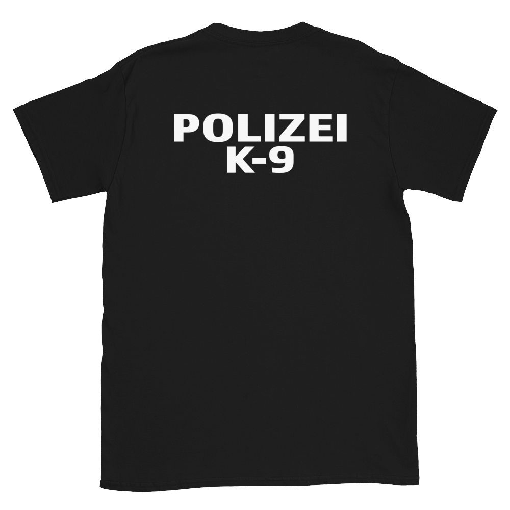 -POLIZEI K-9- Kurzarm-Unisex-T-Shirt