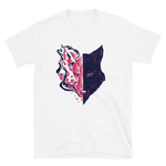-Wolf- Kurzarm-Unisex-T-Shirt