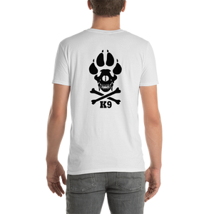 -K9 Skull- Kurzarm-Unisex-T-Shirt