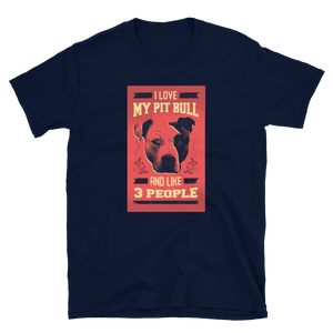 -Pit Bull- Kurzarm-Unisex-T-Shirt