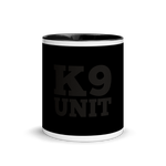 -K9 UNIT- Tasse mit farbiger Innenseite
