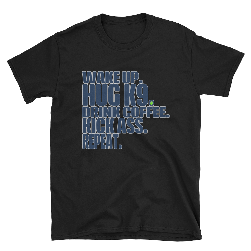 -Hugh K9- Kurzarm-Unisex-T-Shirt