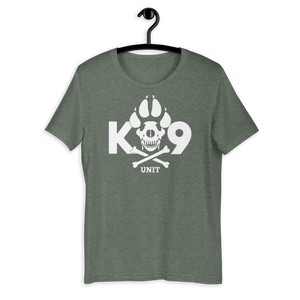 -K-9 Unit- Kurzärmeliges Unisex-T-Shirt