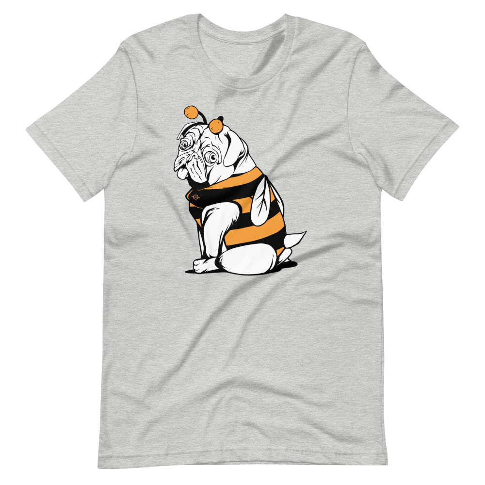 -Ein BienenMops- Kurzärmeliges Unisex-T-Shirt
