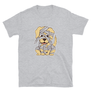 -HUND MUMIE- Kurzarm-Unisex-T-Shirt