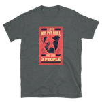 -Pit Bull- Kurzarm-Unisex-T-Shirt