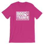 -DOG TRAINER- Kurzärmeliges Unisex-T-Shirt