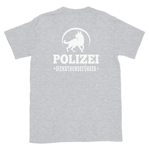 -POLIZEI DIENSTHUNDEFÜHRER- Kurzarm-Unisex-T-Shirt