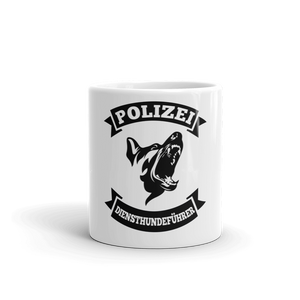 -POLIZEI DIENSTHUNDEFÜHRER- Kaffeebecher
