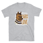 -From Paris with Love- Kurzarm-Unisex-T-Shirt