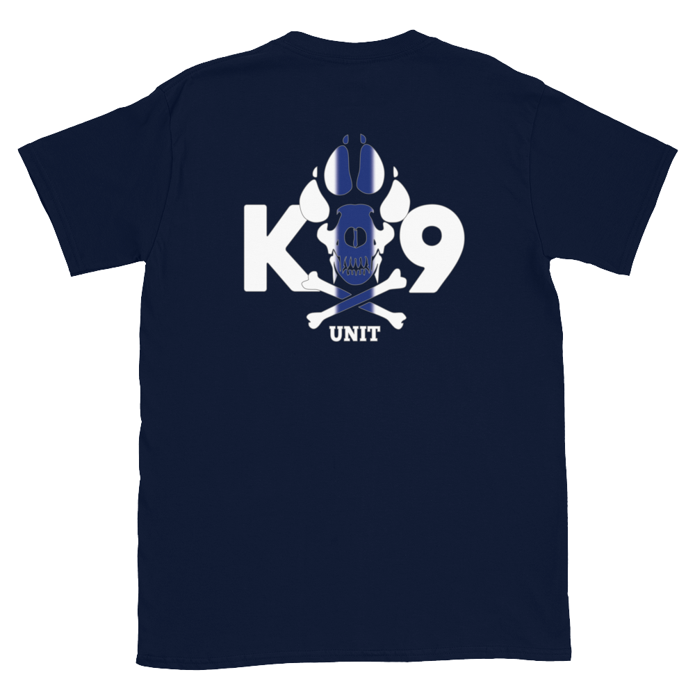 -K9 Unit Skull- Kurzarm-Unisex-T-Shirt