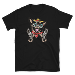 -Chihuahua Wilder Westen- Kurzarm-Unisex-T-Shirt