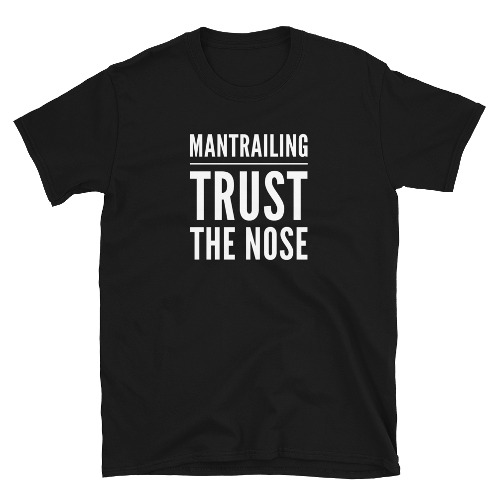 -Mantrailing- Kurzarm-Unisex-T-Shirt