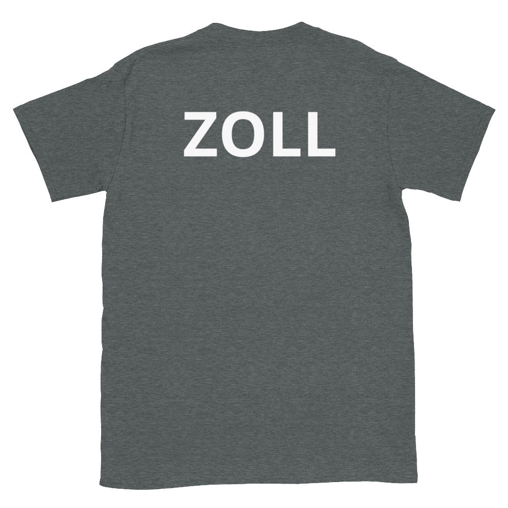 -ZOLL- Kurzärmeliges Unisex-T-Shirt
