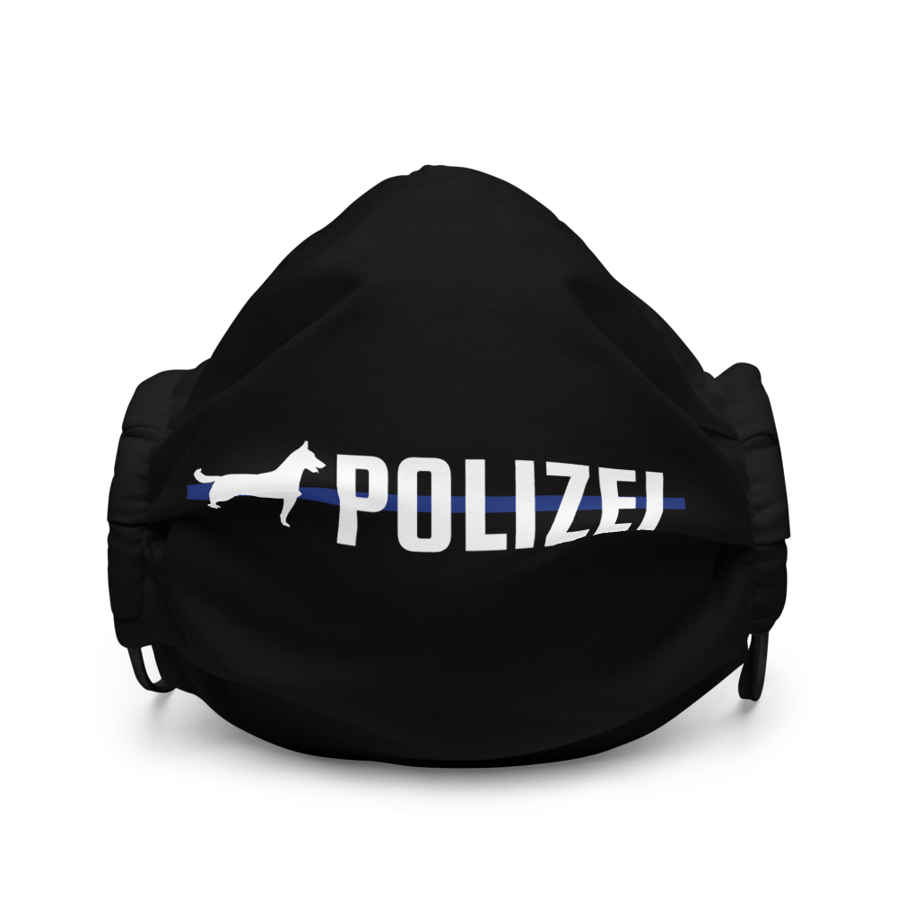 -POLIZEI DHF MALINOIS- Gesichtsmaske