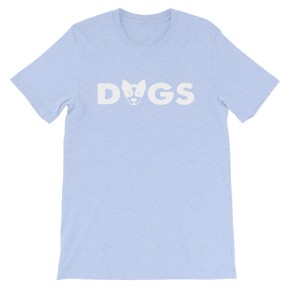 -DOGS- Kurzärmeliges Unisex-T-Shirt