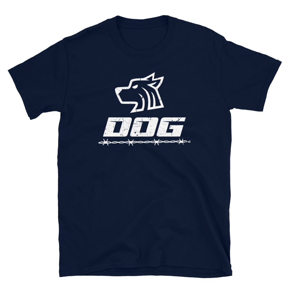 -DOG- Kurzarm-Unisex-T-Shirt