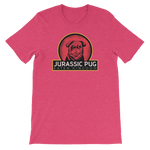 -JURASSIC PUG- Kurzärmeliges Unisex-T-Shirt