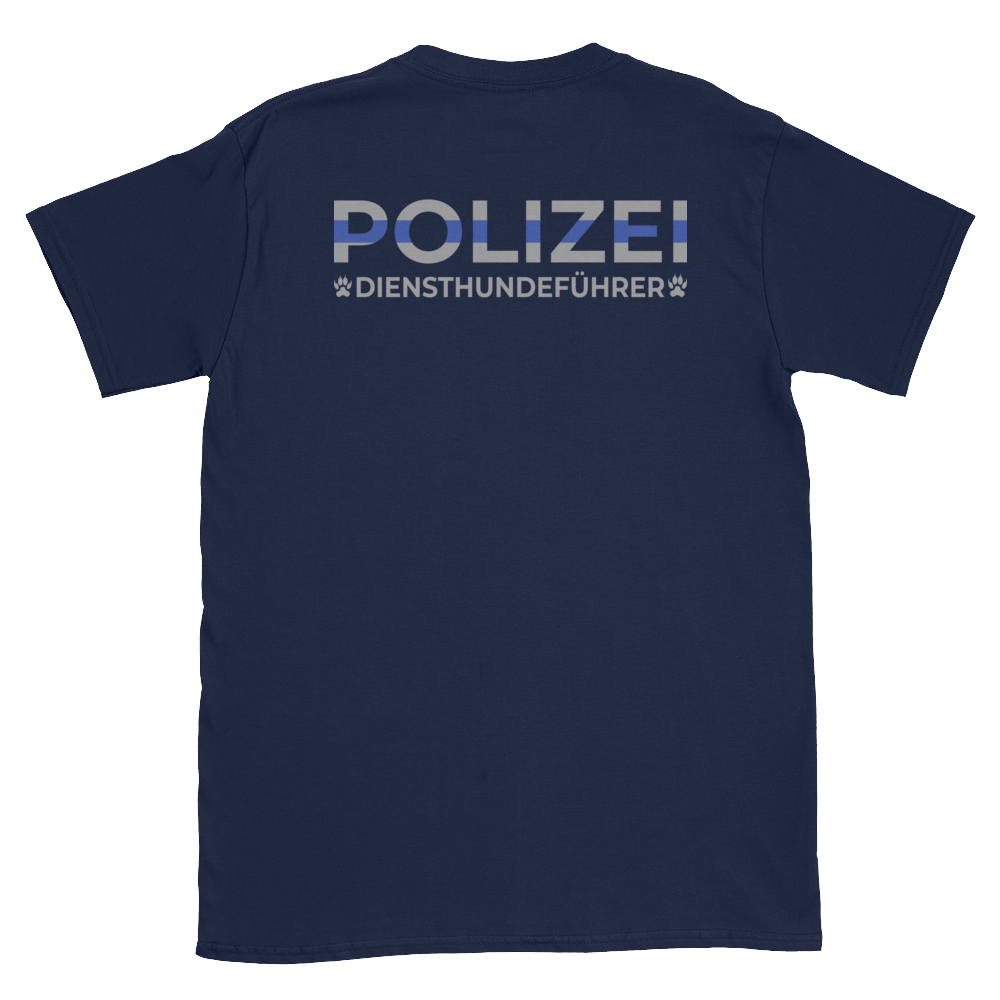 -POLIZEI Diensthundeführer- Kurzarm-Unisex-T-Shirt