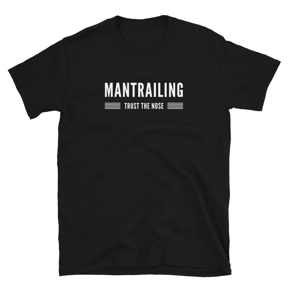 -MANTRAILING- Kurzarm-Unisex-T-Shirt