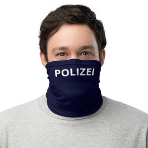 -POLIZEI- Multifunktionstuch Polizeiblau