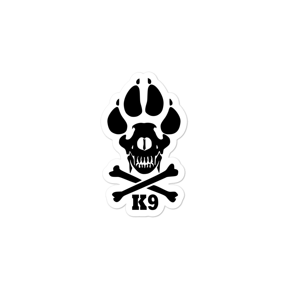 -K9- Blasenfreie Aufkleber