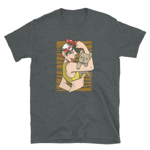 Dog Girl- Kurzarm-Unisex-T-Shirt