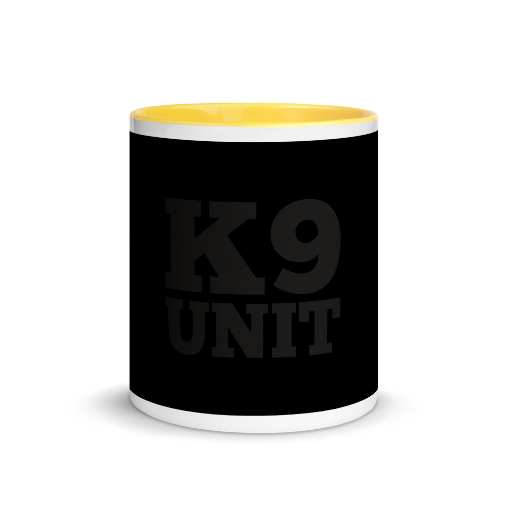 -K9 UNIT- Tasse mit farbiger Innenseite