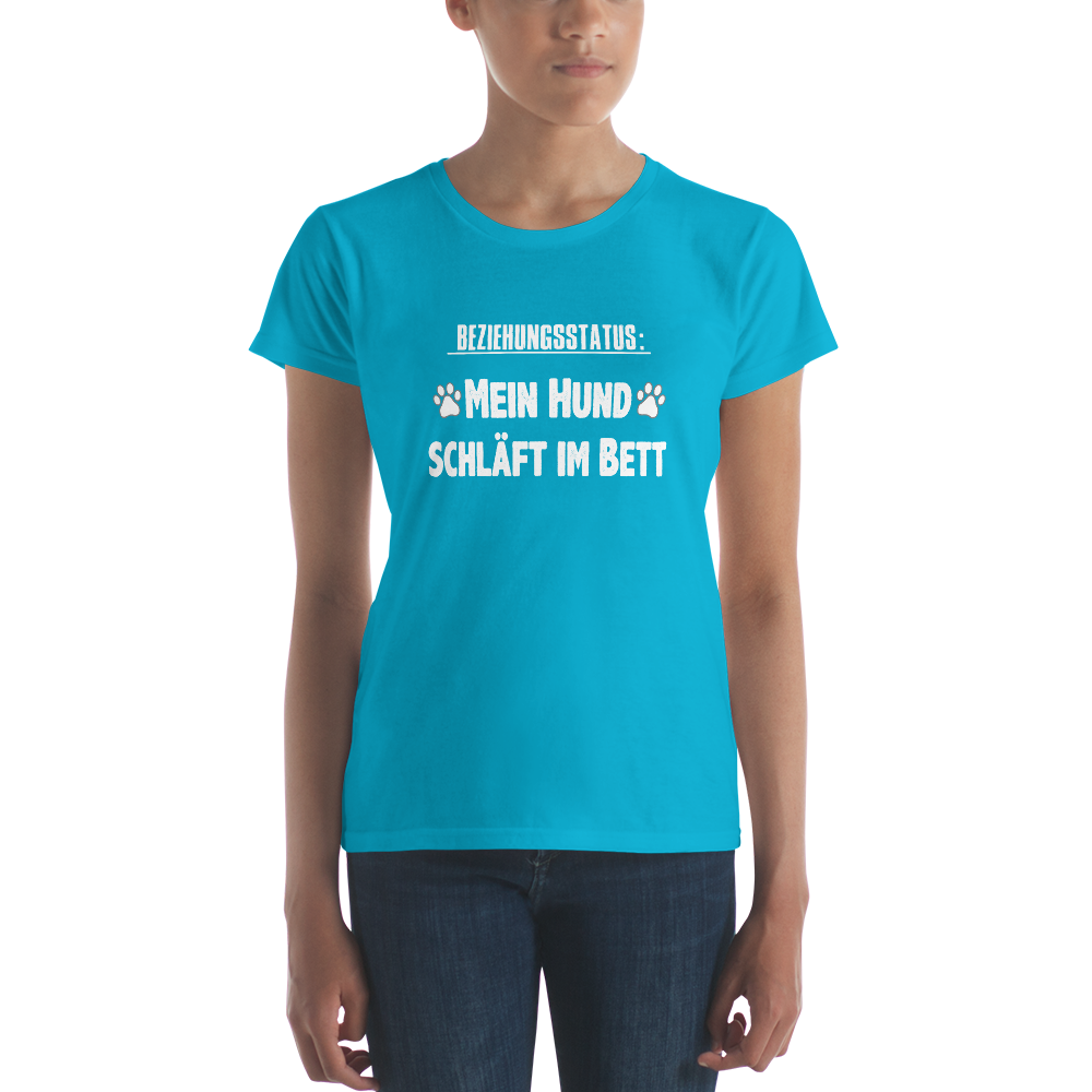 -BEZIEHUNGSSTATUS- Frauen Kurzarm T-Shirt