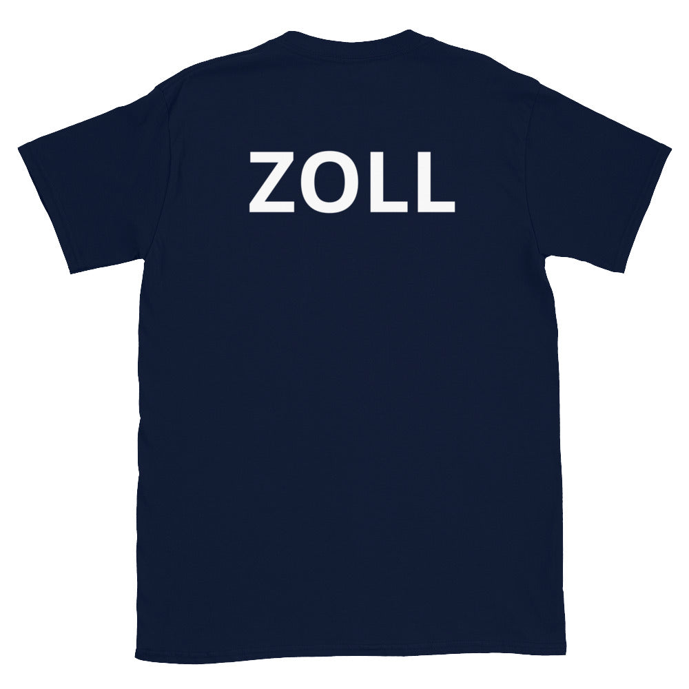 -ZOLL- Kurzärmeliges Unisex-T-Shirt