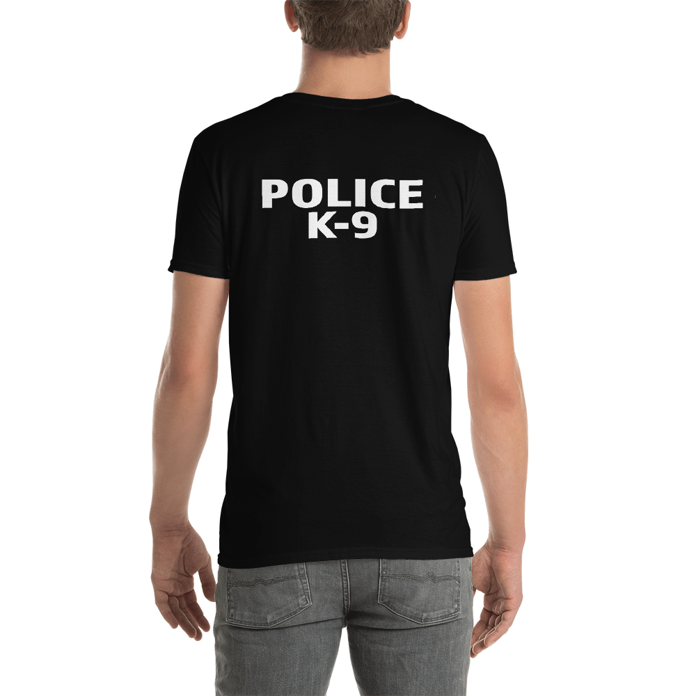 -POLICE K-9- Kurzarm-Unisex-T-Shirt