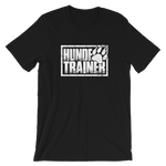 -HUNDE TRAINER- Kurzärmeliges Unisex-T-Shirt