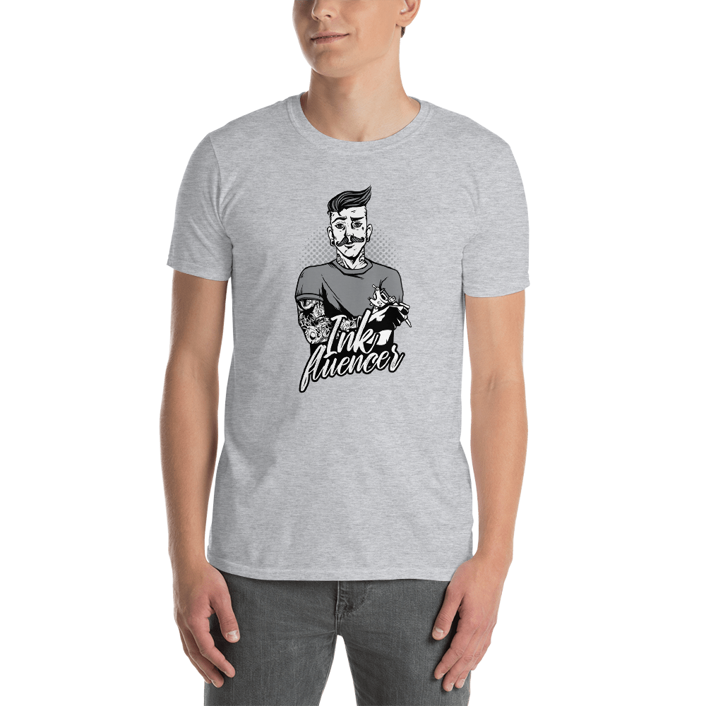 -INKFLUENCER- Kurzarm-Unisex-T-Shirt