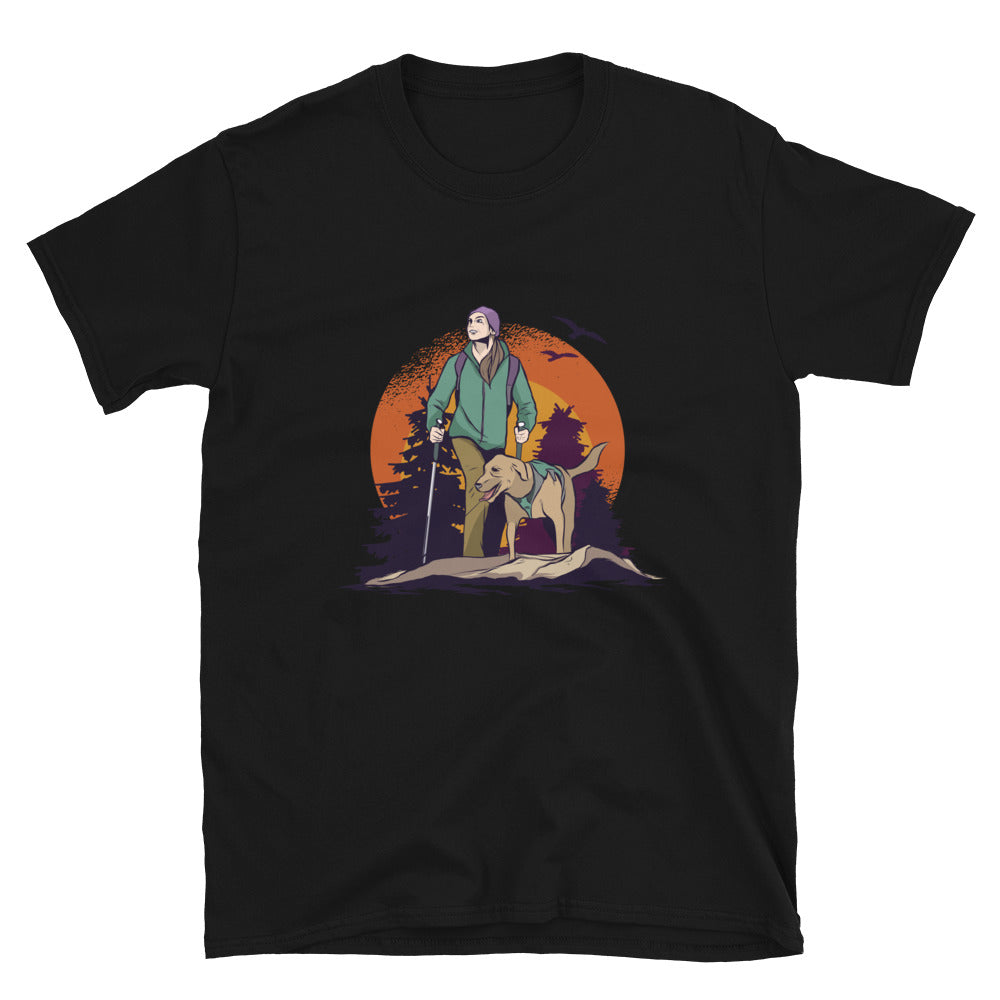 Kurzarm-Unisex-T-Shirt