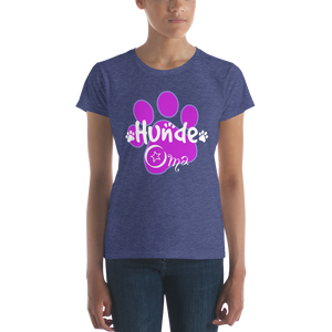 -HUNDE OMA- Frauen Kurzarm T-Shirt