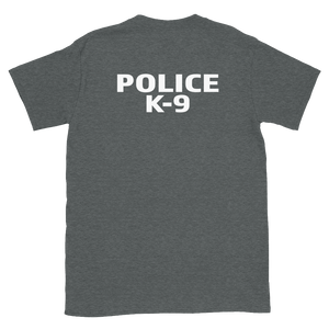 -POLICE K-9- Kurzarm-Unisex-T-Shirt