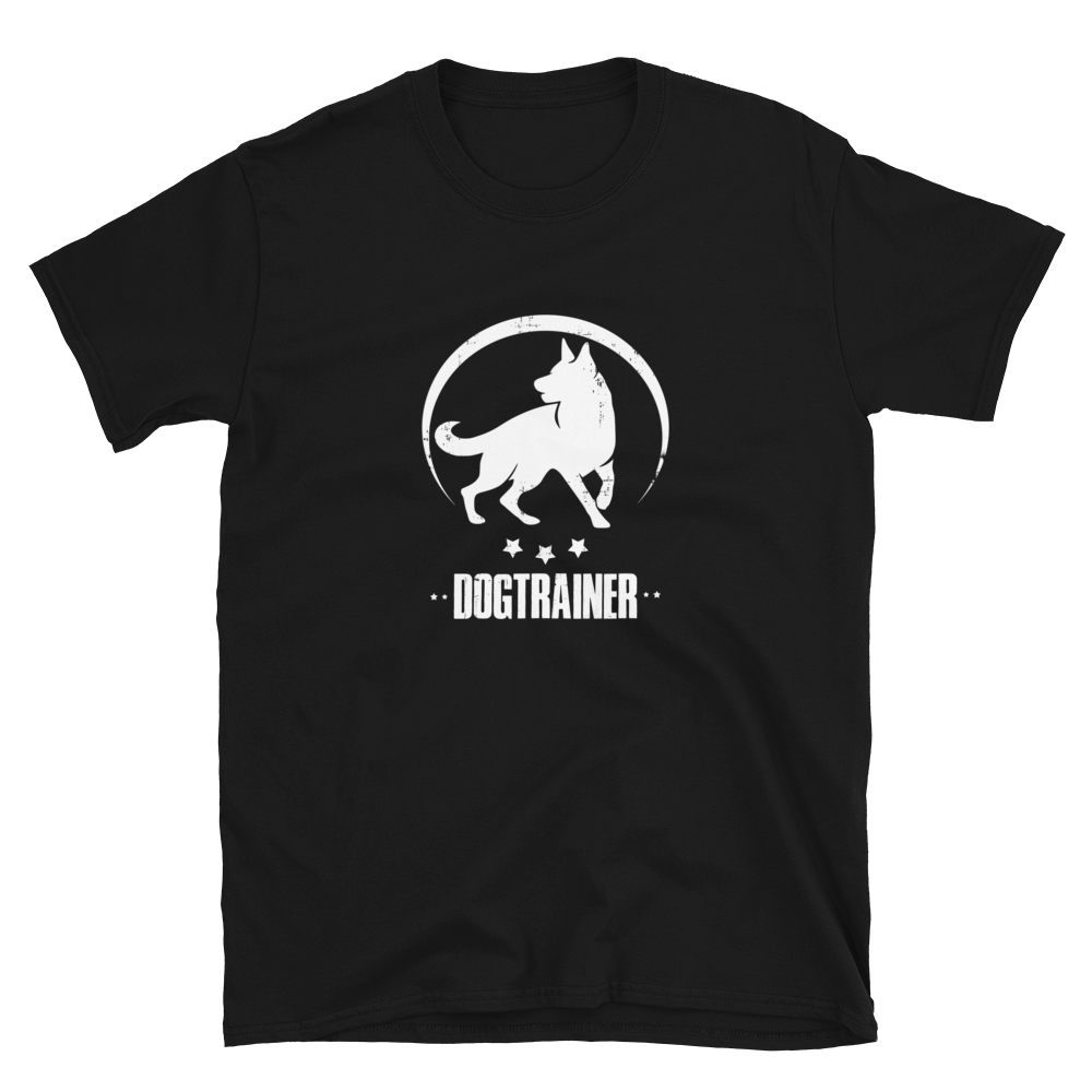 -DOGTRAINER- Kurzarm-Unisex-T-Shirt