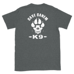 -CAVE CANEM- Kurzarm-Unisex-T-Shirt