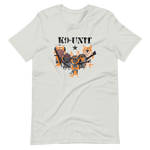 -K9_Unit- Kurzärmeliges Unisex-T-Shirt