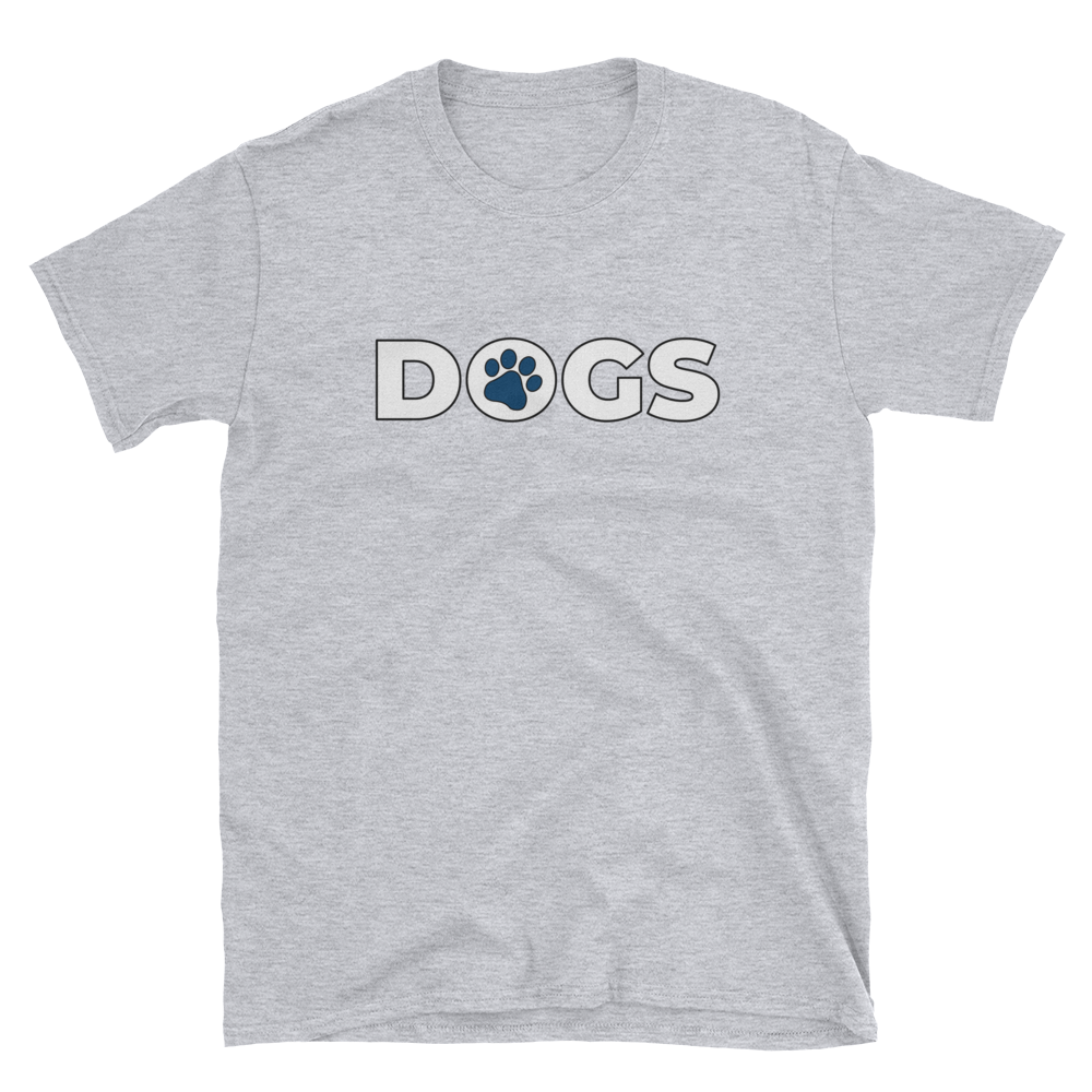 -Dogs- Kurzarm-Unisex-T-Shirt