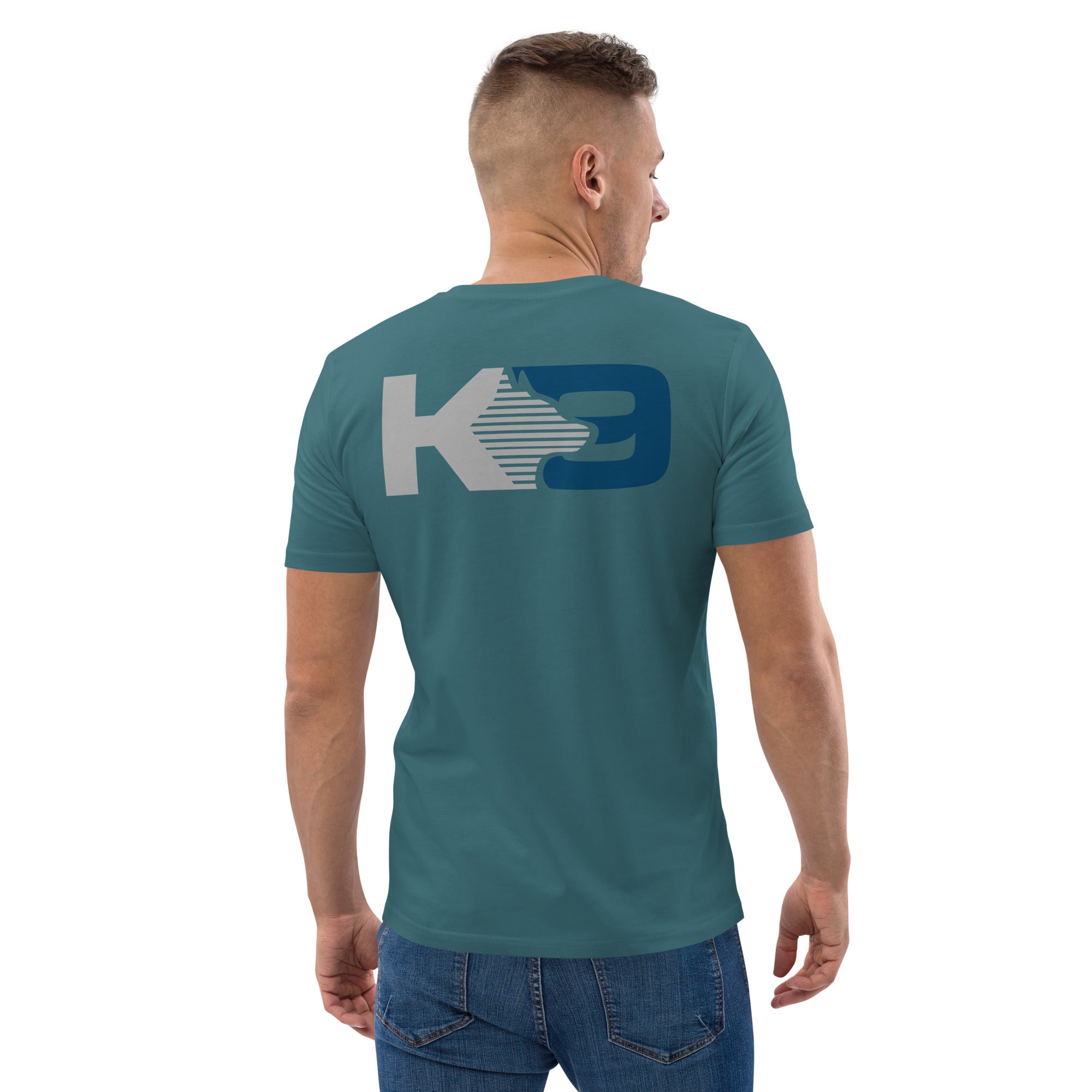 -K9-Logo Sniper- Unisex-Bio-Baumwoll-T-Shirt