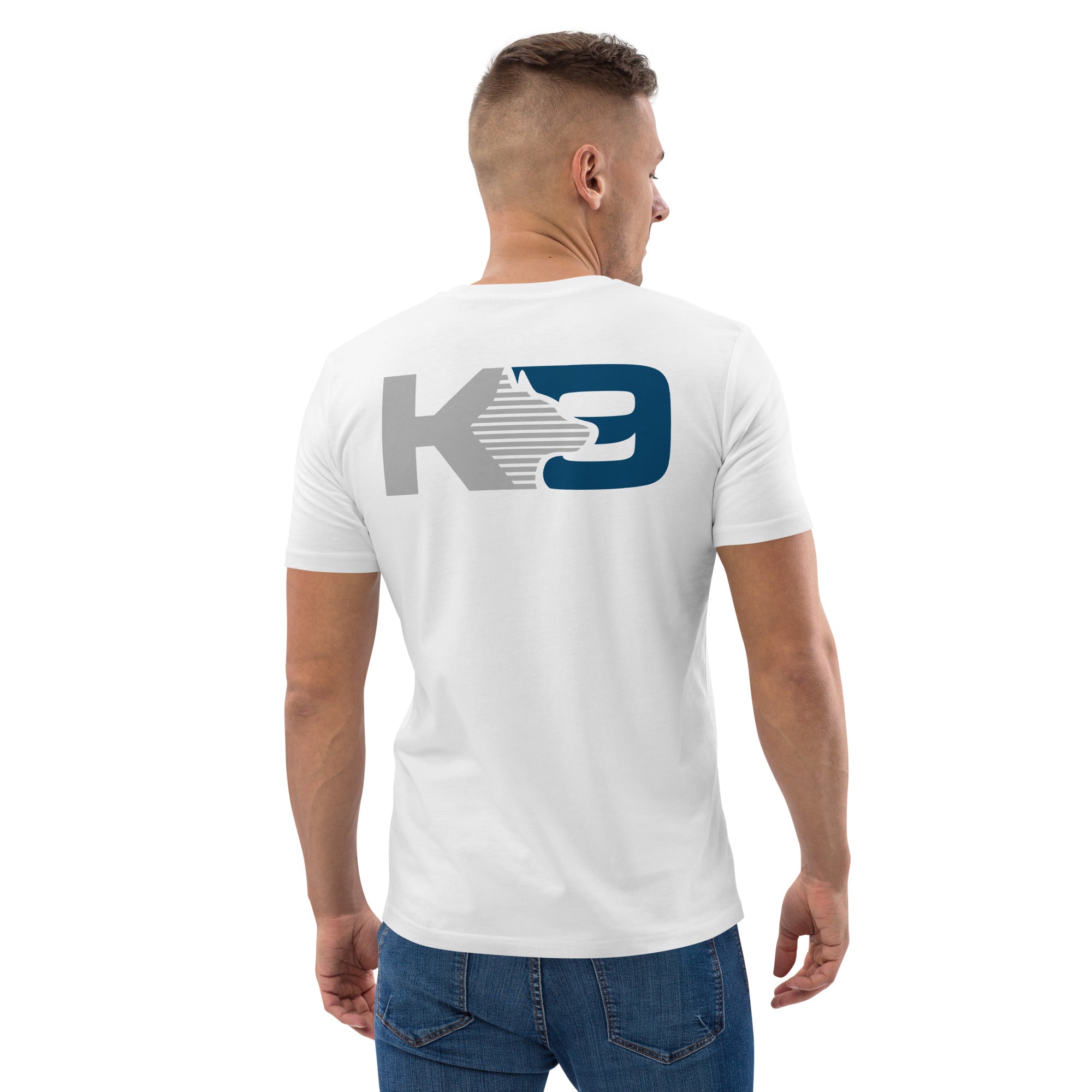 -K9-Logo Sniper- Unisex-Bio-Baumwoll-T-Shirt